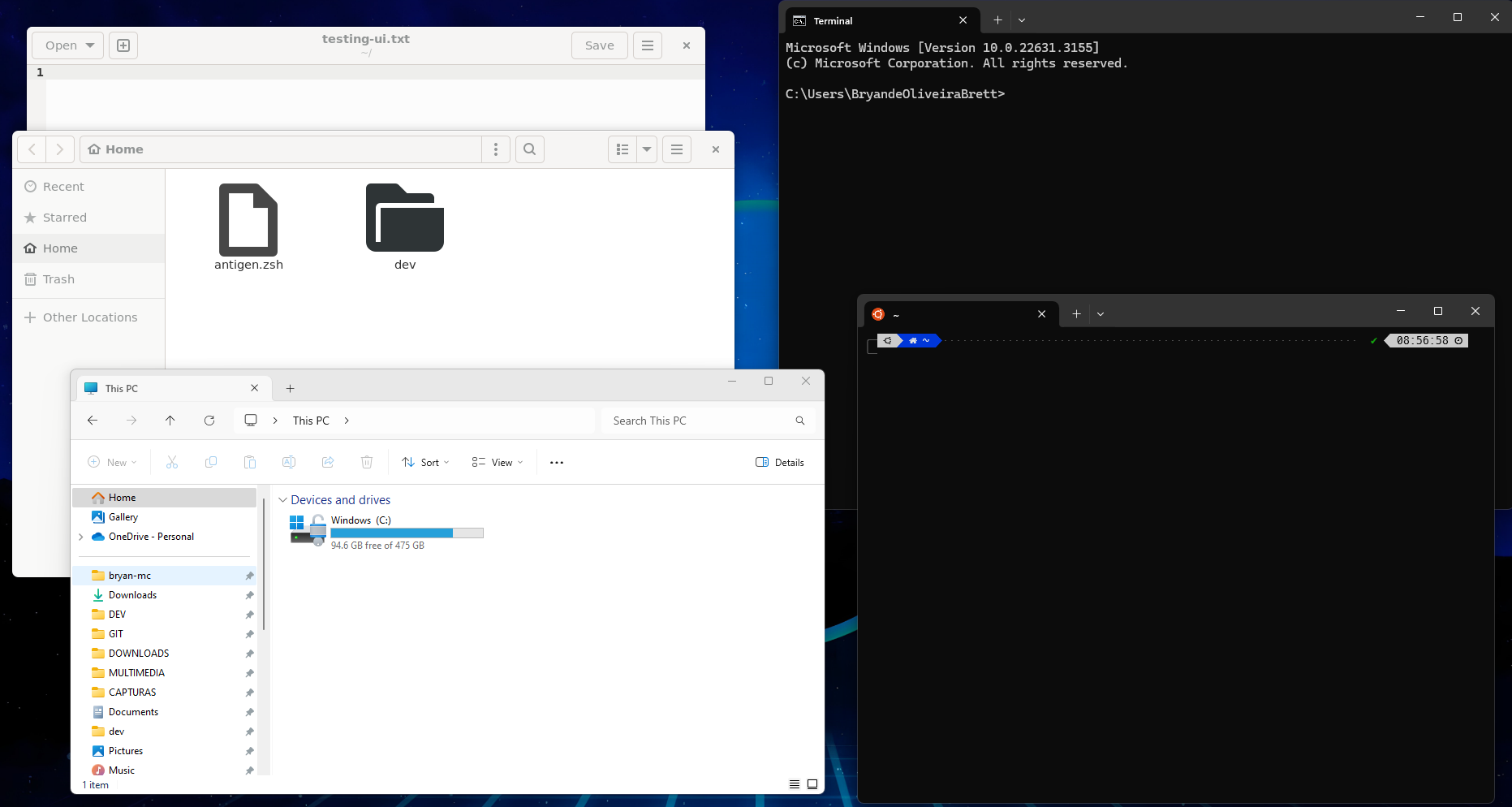 Windows y Linux en un mismo escritorio