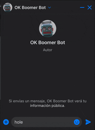 OK Boomer Bot